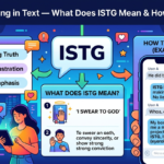 istg meaning in text
