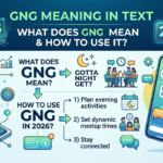 gng meaning in text