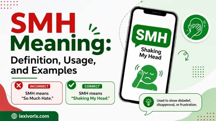 smh meaning in text