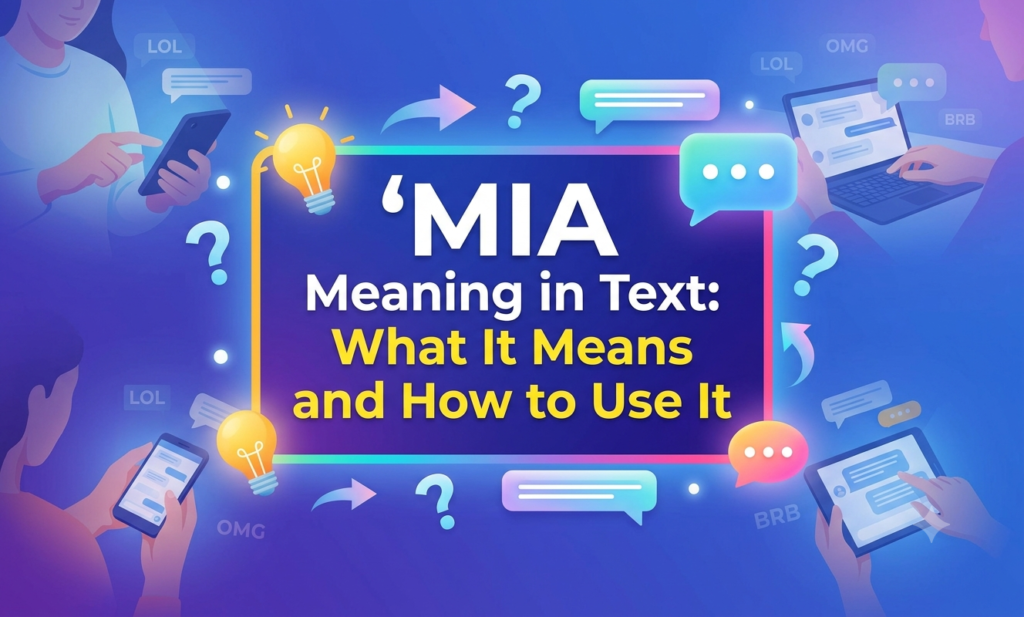 mia meaning in text