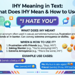 ihy meaning in text