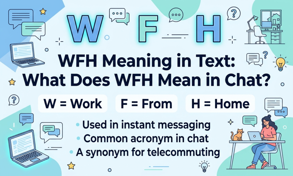 wfh meaning in text