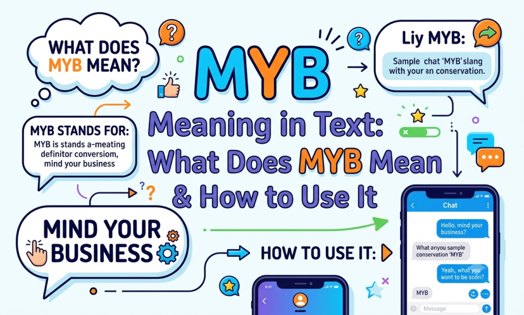 myb meaning in text