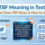 tbf meaning in text
