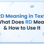 rd meaning in text