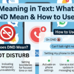 dnd meaning in text