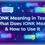 ionk meaning in text