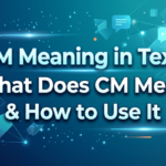 cm meaning in text