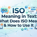 iso meaning in text