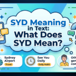 syd meaning in text