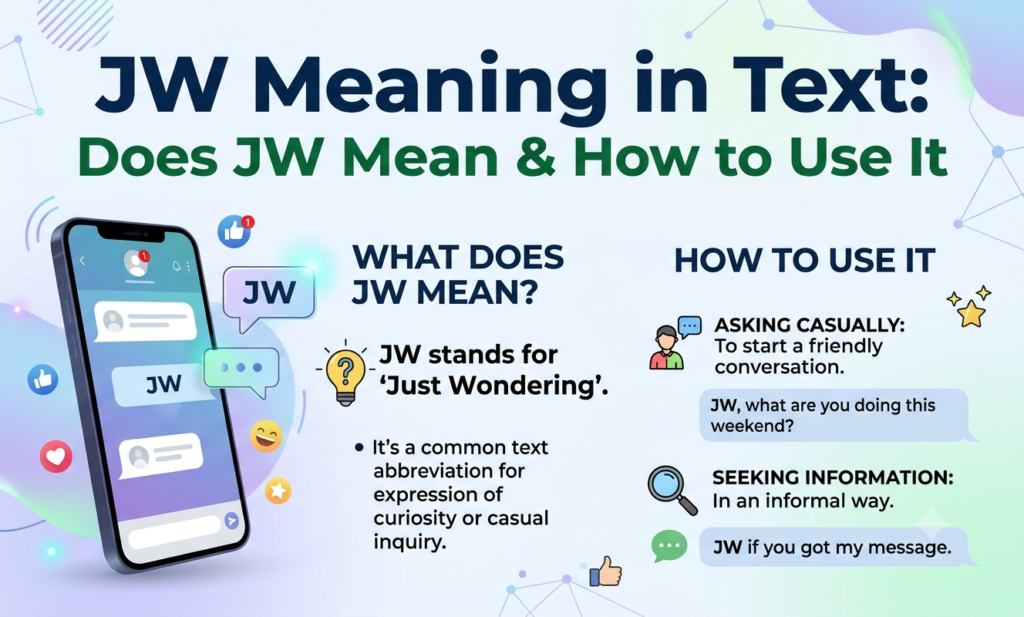 jw meaning in text