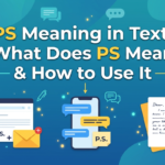 ps meaning in text